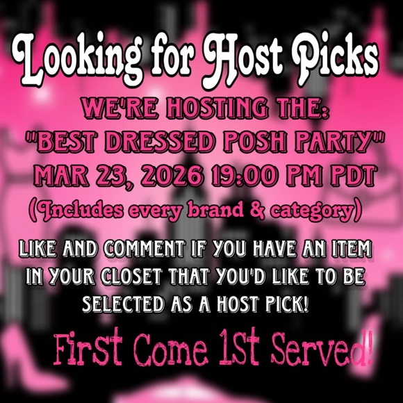Other - ✔️🚨🎉Co-Hosting the Best Dressed Posh Party Monday🎉🚨